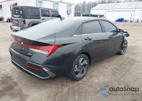 2025 Hyundai Elantra Limited из США, поврежденный, VIN KMHLP4DG0SU054431